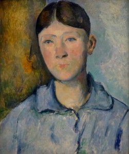"Portrait de madame Cézanne", Paul Cézanne, 1886-1887. Par…