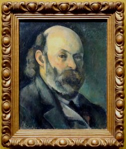 "Portrait de l'artiste", Paul Cézanne, vers 1882. Moscou, …