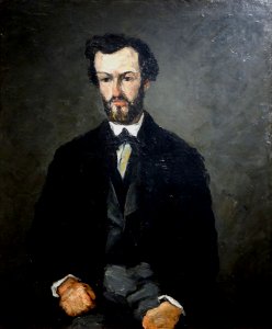 "Portrait d'Antony Valabrègue", Paul Cézanne, 1866. Washin…