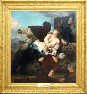 "Scène de l'inquisition en Espagne", dit aussi "L'autodafé…