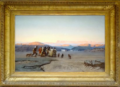 "Les bergers, conduits par l'étoile, se rendent à Bethléem…