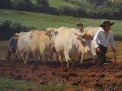"Labourage nivernais", sit aussi "Le sombrage" (détail), R…