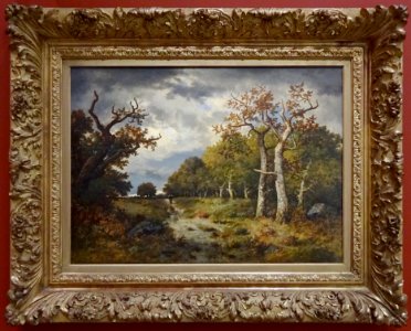"Lisière de forêt", Narcisse Diaz de la Pena, 1871.