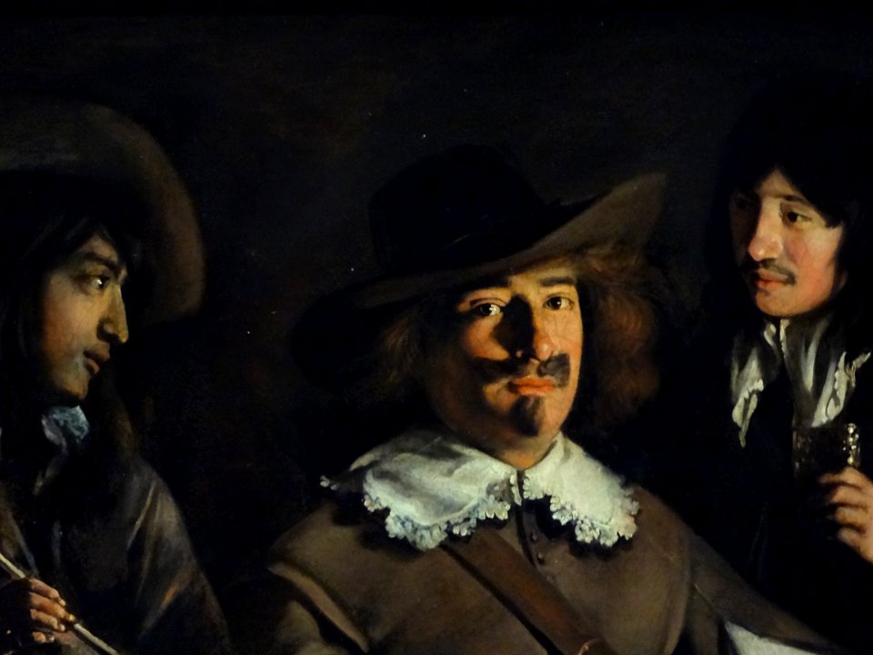 "La tabagie" (détail), Louis et Mathieu Le Nain, 1643. Mus…