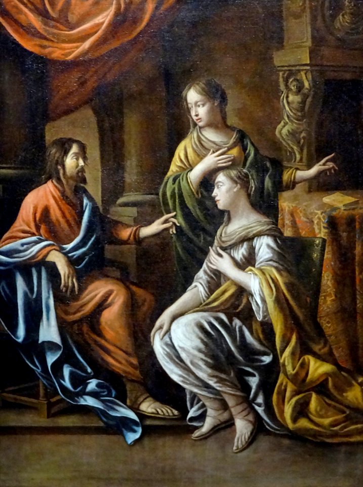 "Le Christ chez Marthe et Marie", Mathieu Le Nain, vers 16…
