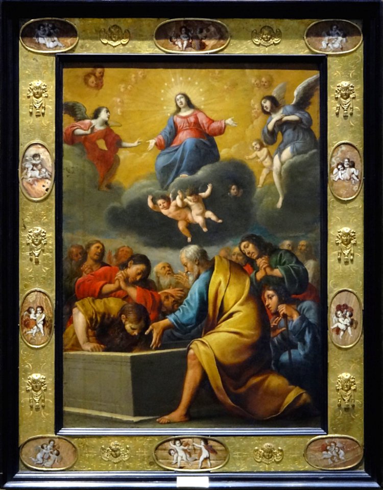 "L'Assomption", Maître des Cortèges, vers 1640-1660. Musée…