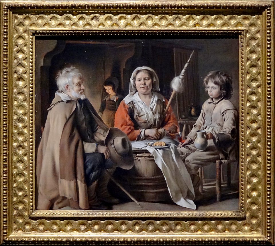 "Intérieur paysan", Louis Le Nain, vers 1642-1645. Nationa…