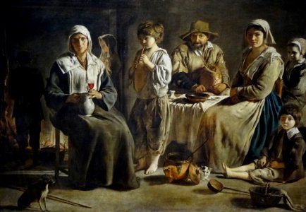 "Famille de paysans", Louis Le Nain, vers 1642. Musée du L…