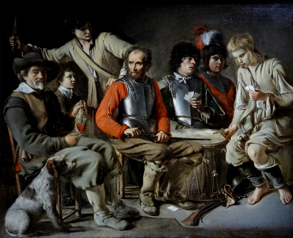 "La rixe", Louis Le Nain, 1640. National Museum of Wales, …
