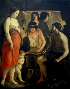"Vénus dans la forge de Vulcain", Louis Le Nain, 1641. Mus…
