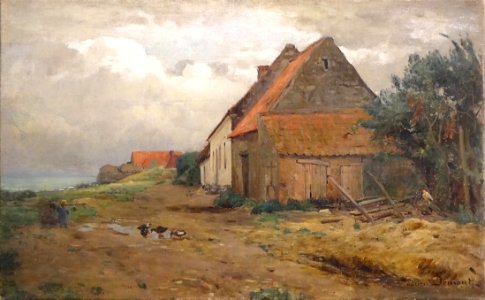 "Ferme à Wissant", Adrien Demont. Musée des beaux-arts d'A…