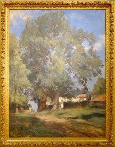 "Le vieux chêne de Belchenia à Urrugne", Gustave Colin, 18…