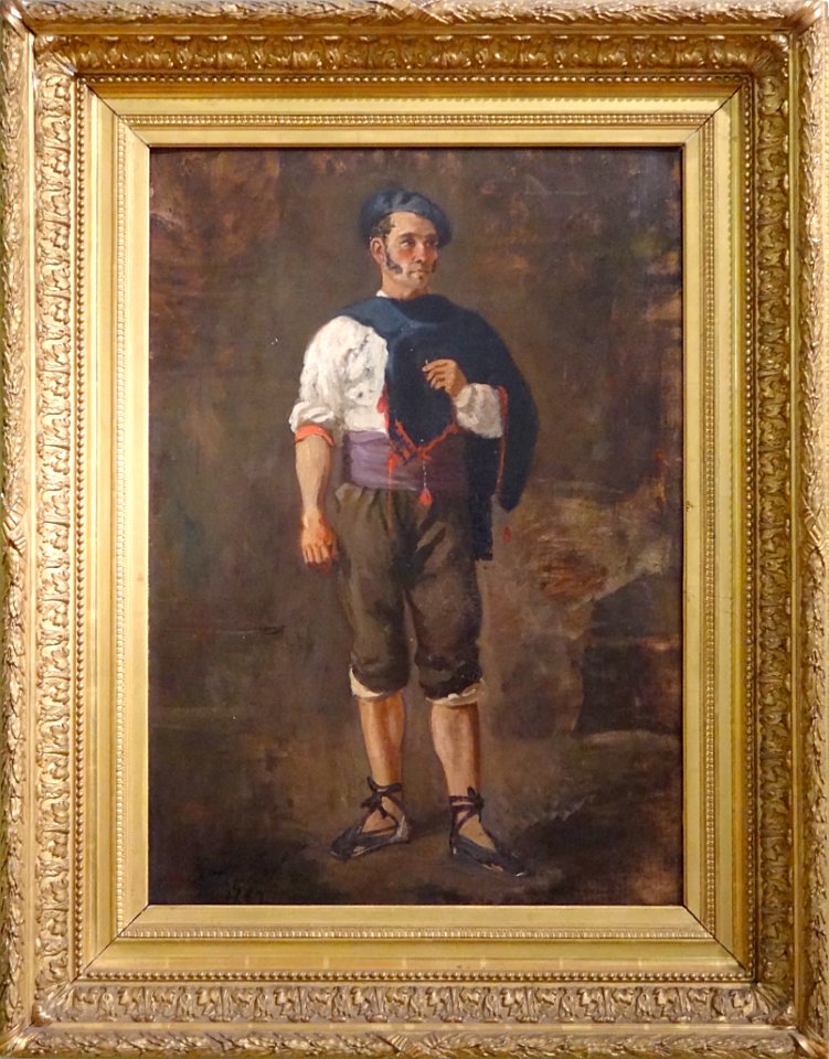 "Un Basque", Gustave Colin, vers 1682. Musée des beaux-art…