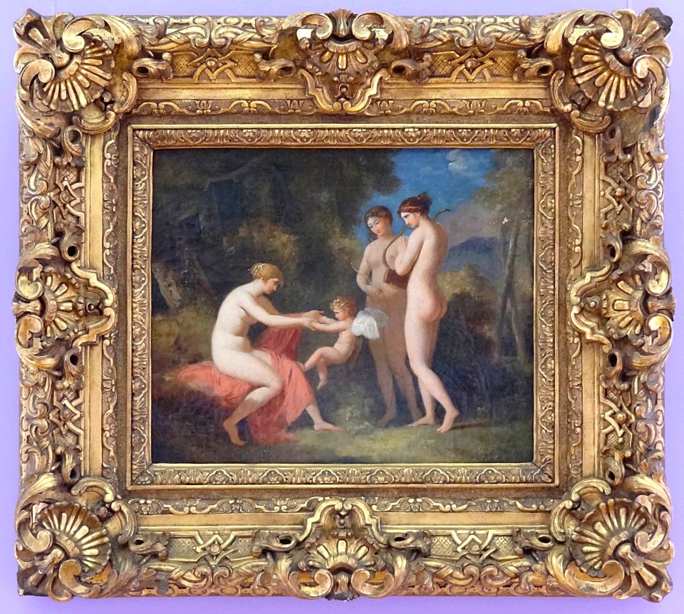 "Les Grâces jouant avec l'Amour", Jean-Baptiste Mallet, 18…