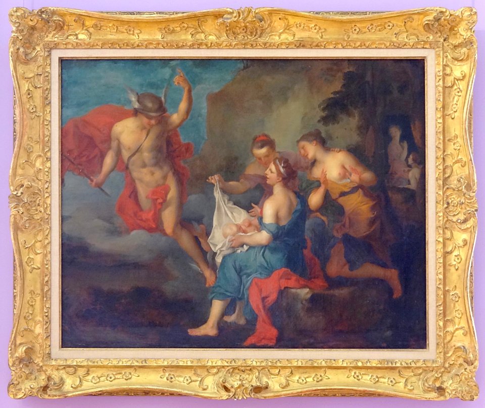 "Bacchus confié aux nymphes de Nysa", Jacques Courtin, 18è…