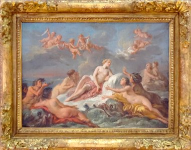 "Triomphe d'Amphitrite", ou "Vénus sur les eaux", attribué…
