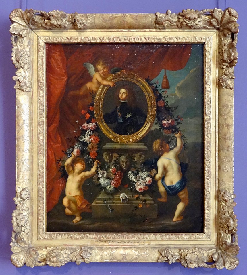 "Portrait de Philippe V, roi d'Espagne", Pierre III Castee…