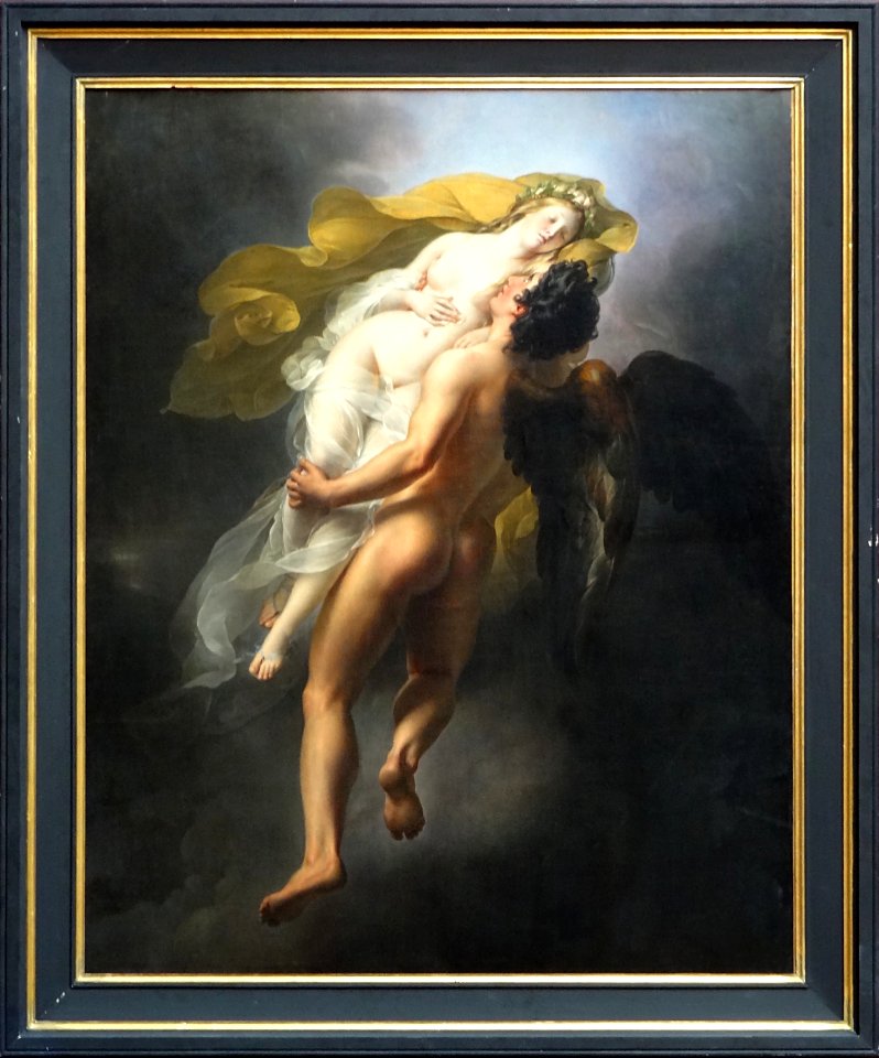 "Borée enlevant Orythie", Joseph-Ferdinand Lancrenon, 1822…