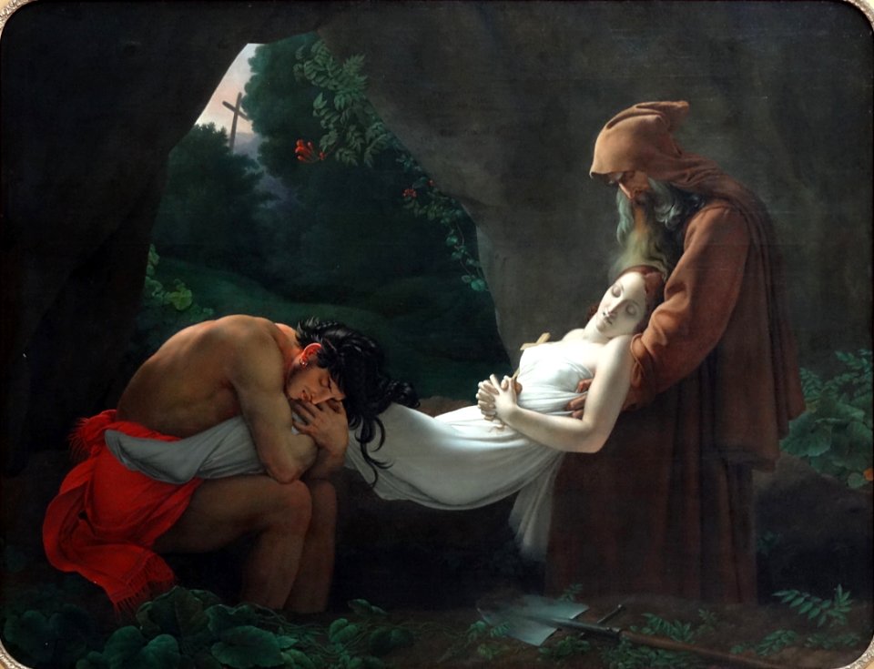 "Atala au tombeau", Anne-Louis Girodet-Trioson et Amable L…