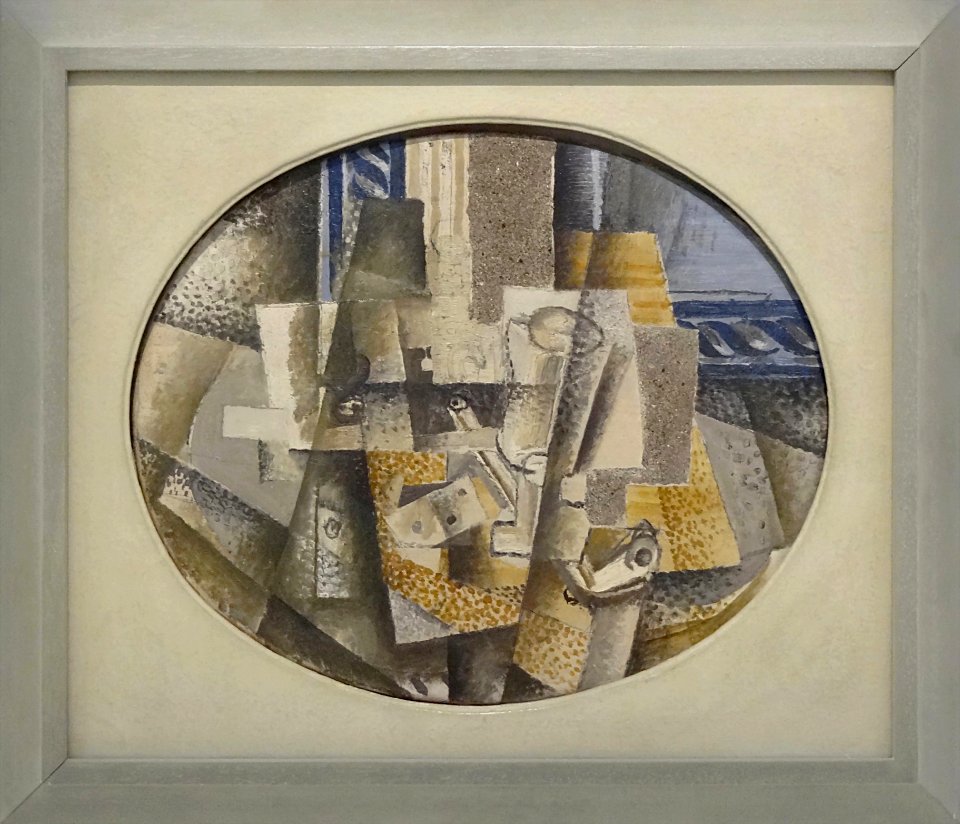"Nature morte à la pipe", George Braque, 1914. Musée d'Art…