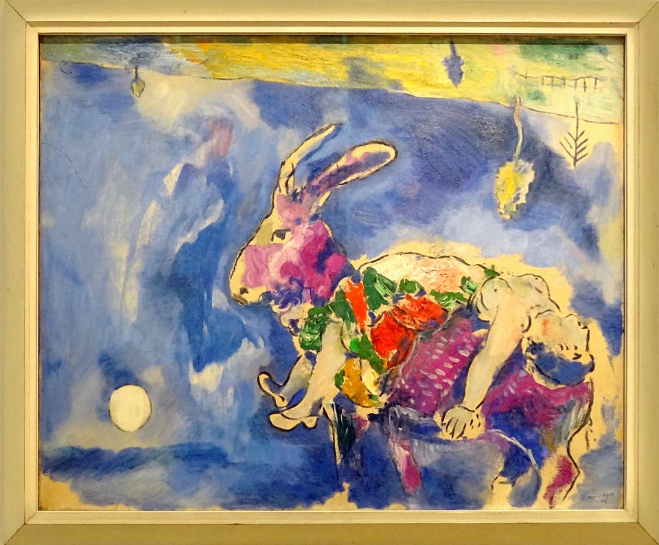 "Le rêve", Marc Chagall, 1927. Musée d'Art moderne de la v…
