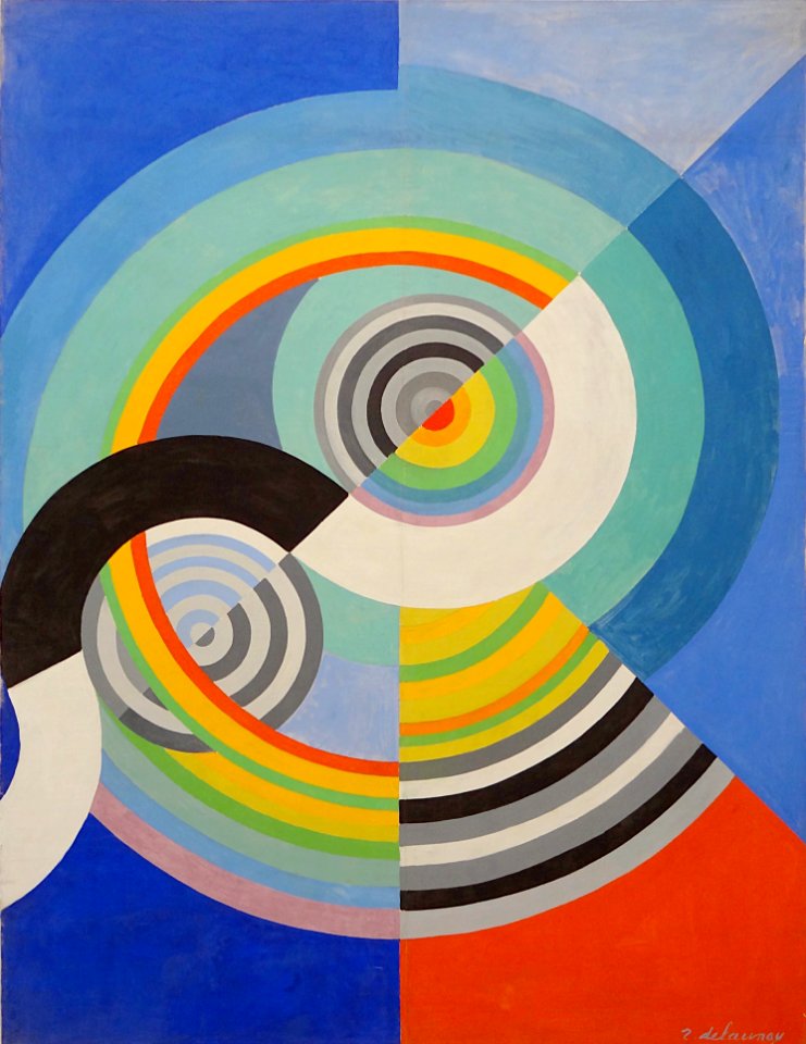 "Rythme 3", Robert Delaunay, 1938. Musée d'Art moderne de …