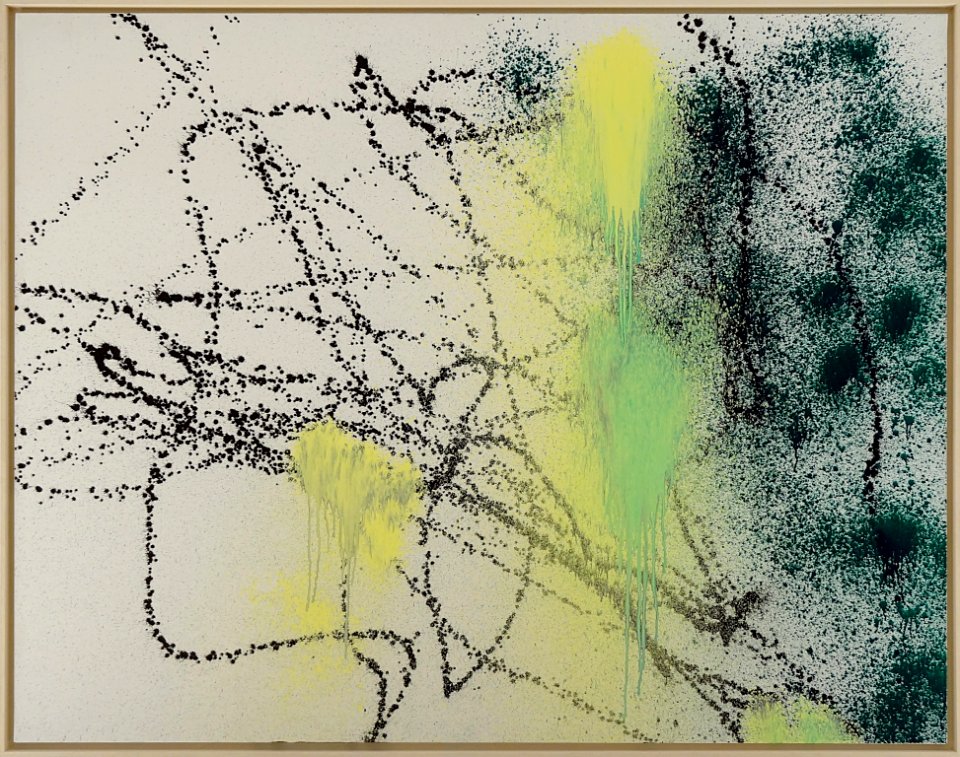 "T1989-K28", Hans Hartung, 1989. Musée d'Art moderne de la…