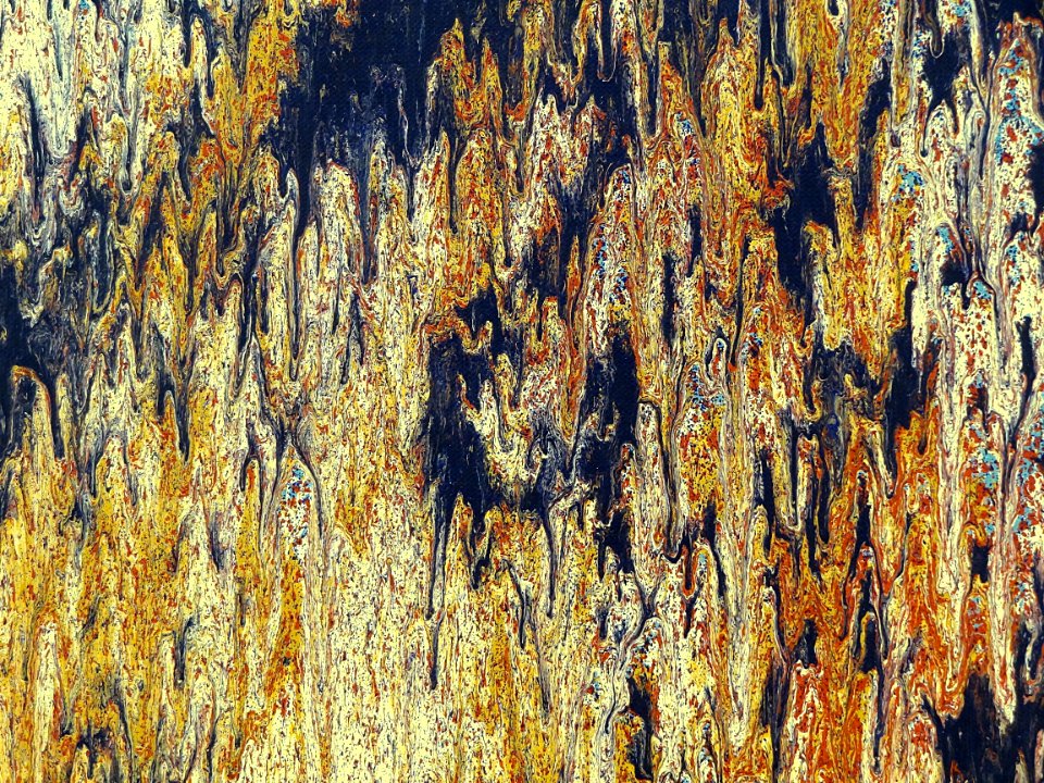 "T1989-K23" (détail), Hans Hartung, 1989. Musée d'Art mode…