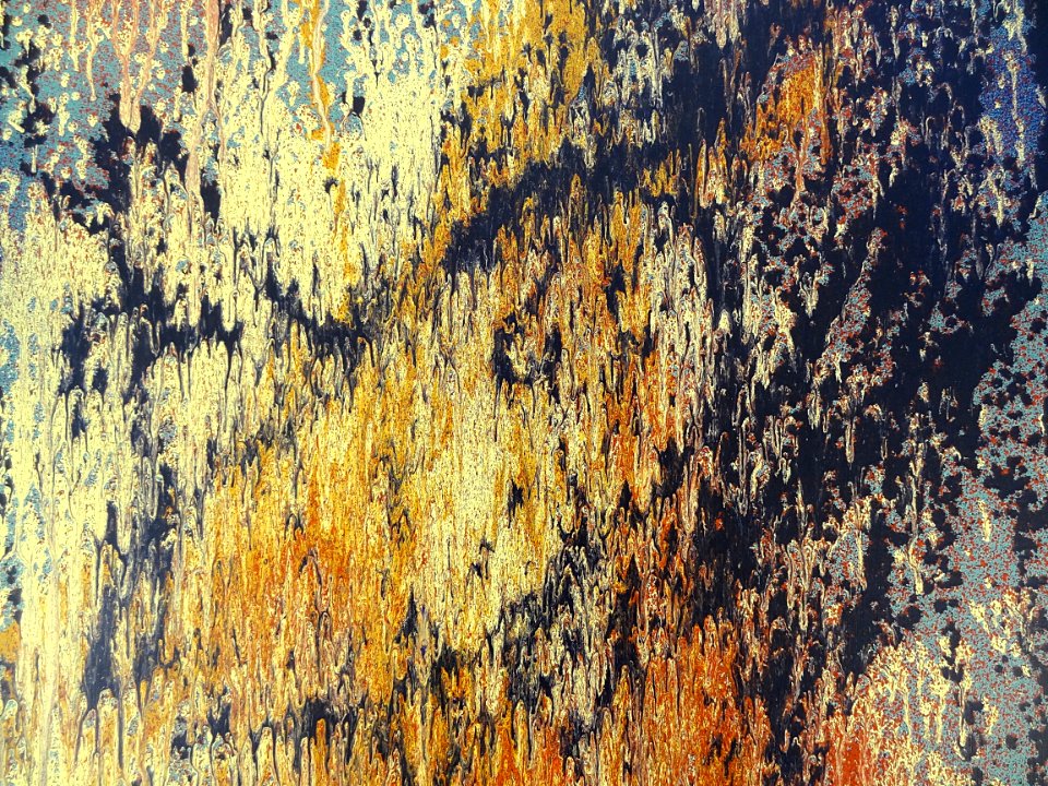 "T1989-K23" (détail), Hans Hartung, 1989. Musée d'Art mode…