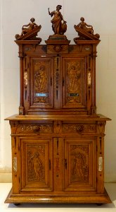 Armoire à deux corps "Les Quatre Elements". France, fin 16…