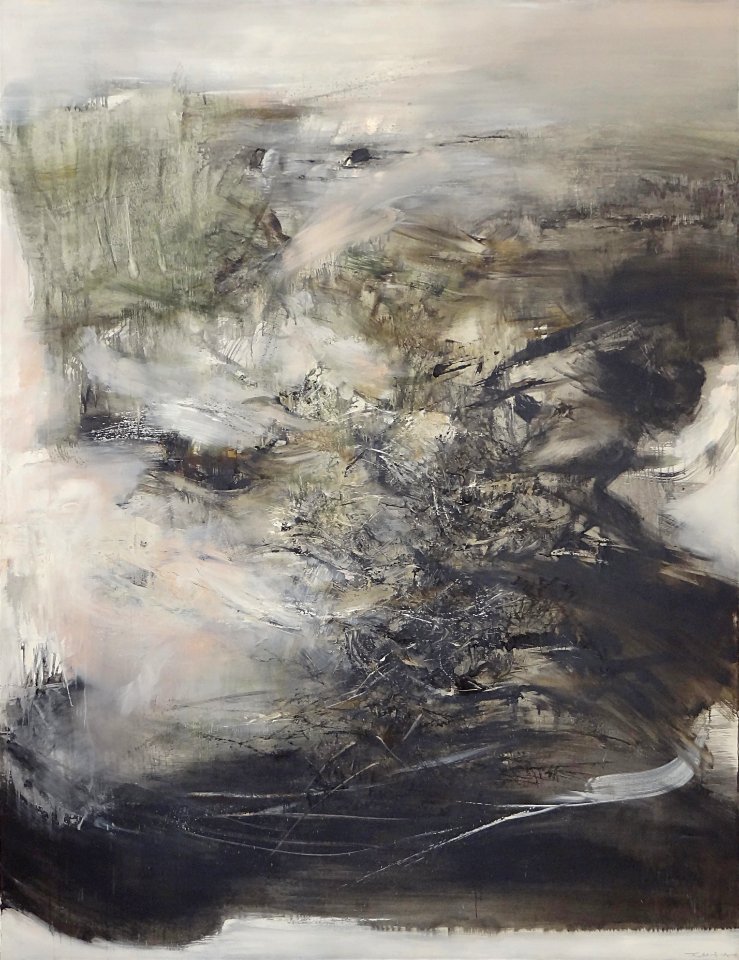 "Six janvier 1968', Zao Wou-Ki, 1968. Musée d'Art moderne …
