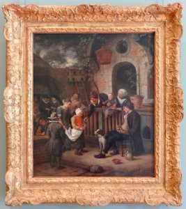 "Enfant quêteur", Jan Steen, vers 1663-1665.