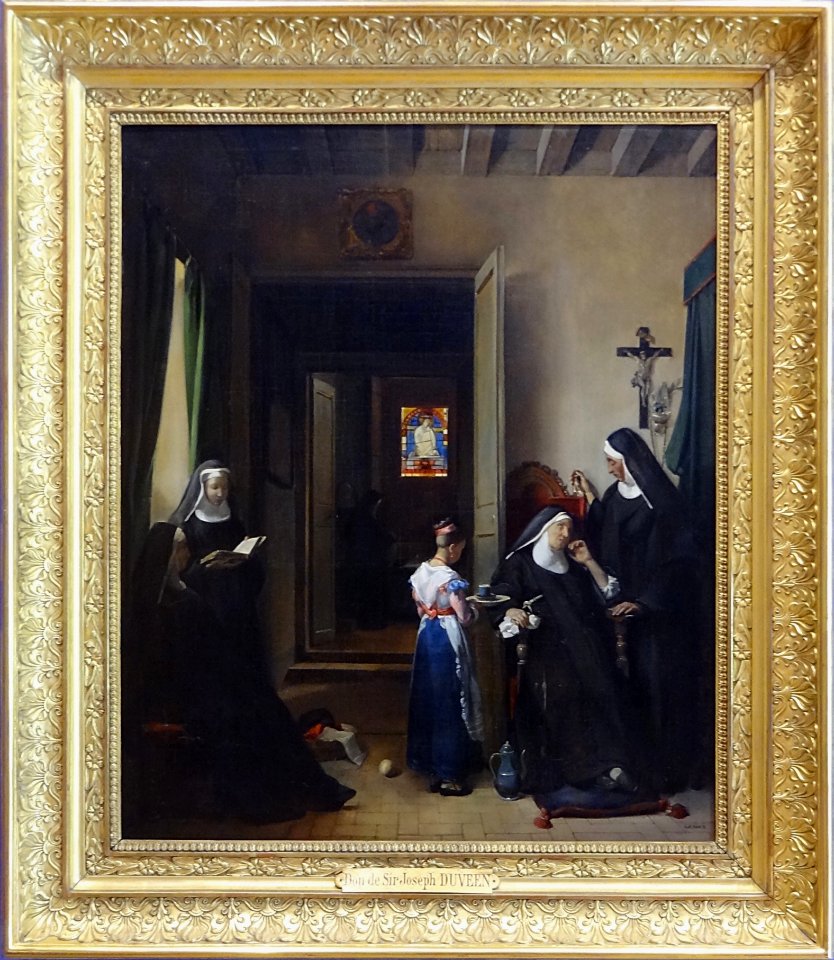 "La religieuse malade", François Marius Granet, vers 1830.…