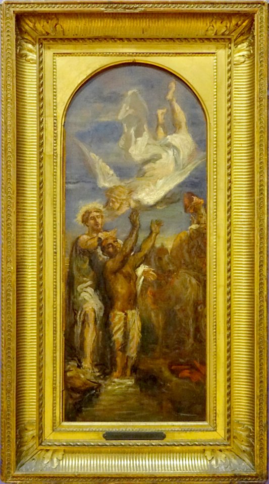 "Saint Philippe baptisant l'eunuque de la reine d'Ethiopie…