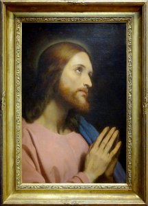 "Tête de Christ", Ary Scheffer, 1849.