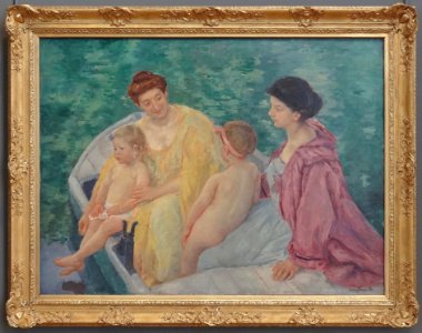 "Le bain", Mary Cassatt, 1910.