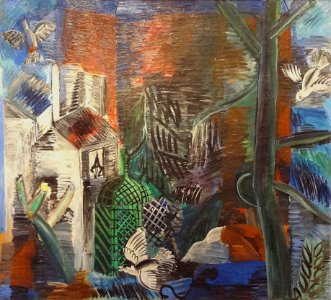 "Le jardin abandonné", Raoul Dufy, 1913. Musée d'Art moder…