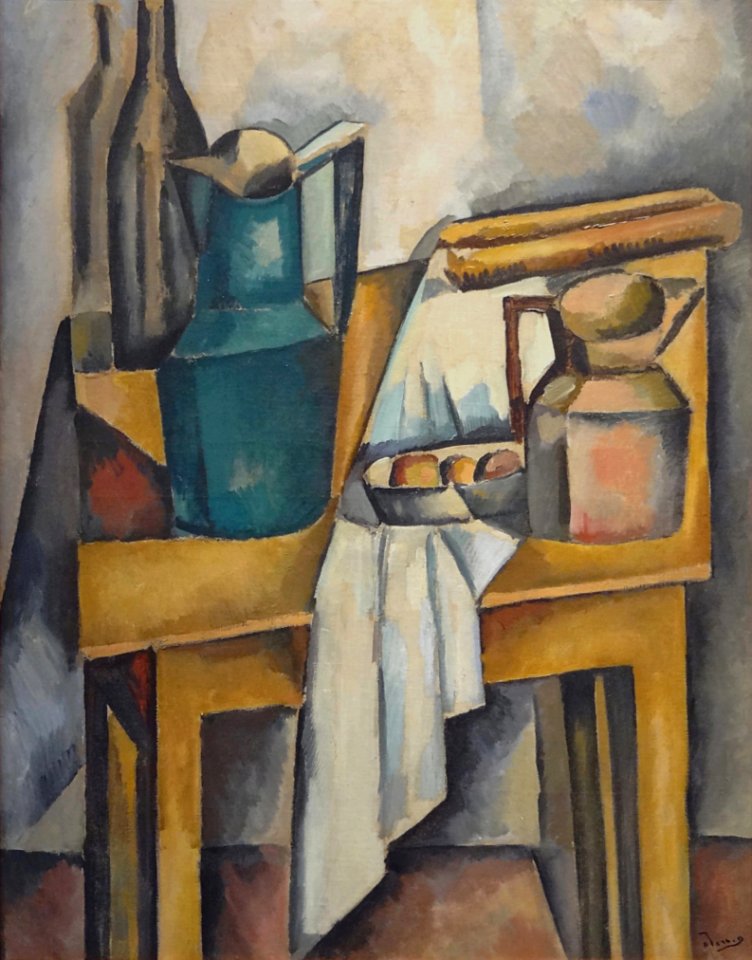"Nature morte à la table", André Derain, 1910. Musée d'Art…