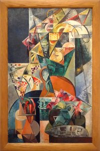"Nature morte", Auguste Herbin, 1913. Musée d'Art moderne …