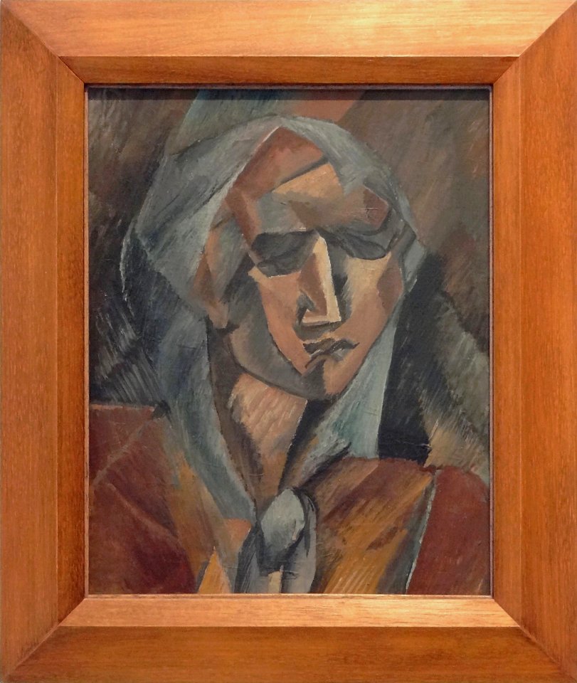 "Tête de femme", Georges Braque, 1909. Musée d'Art moderne…