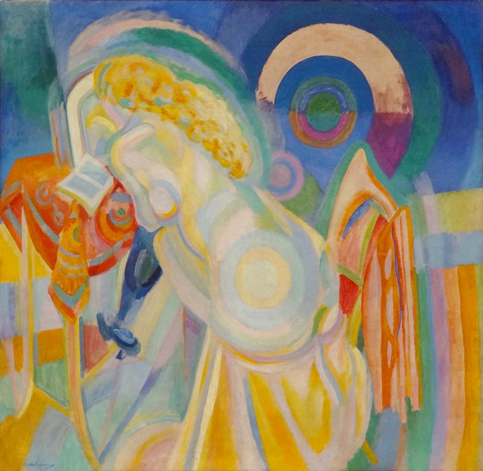 "Nu à la coiffeuse", Robert Delaunay, 1915."Rythme n°2, dé…