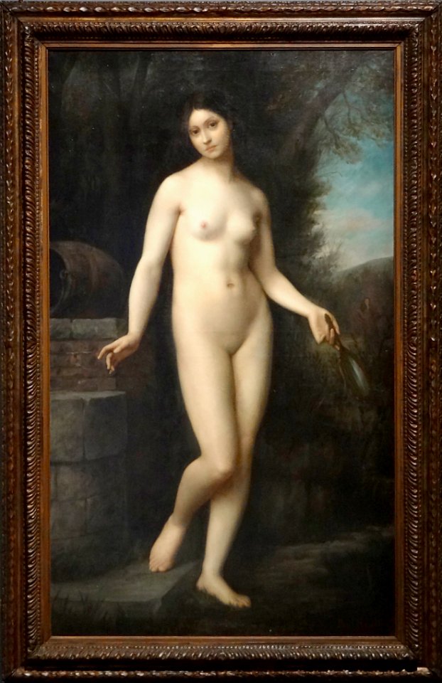 "La Vérité", Paul Rouffio, avant 1911. Exposition "Miroirs…
