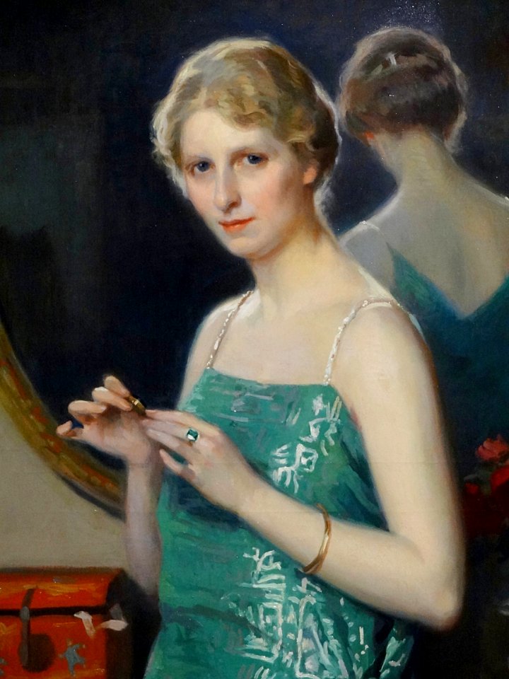 "Portrait de madame Jean Trentesaux, née Yvonne Dewavrin" …