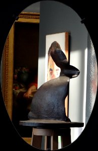 "Métamorphoses II", Markus Raetz, 1992. Exposition "Miroir…