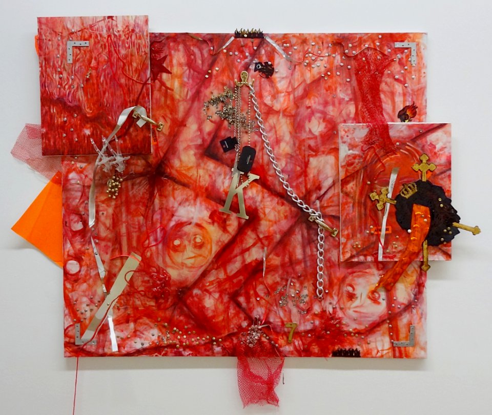 "Demonic options (large format #1)", Jutta Koether, 2010. …