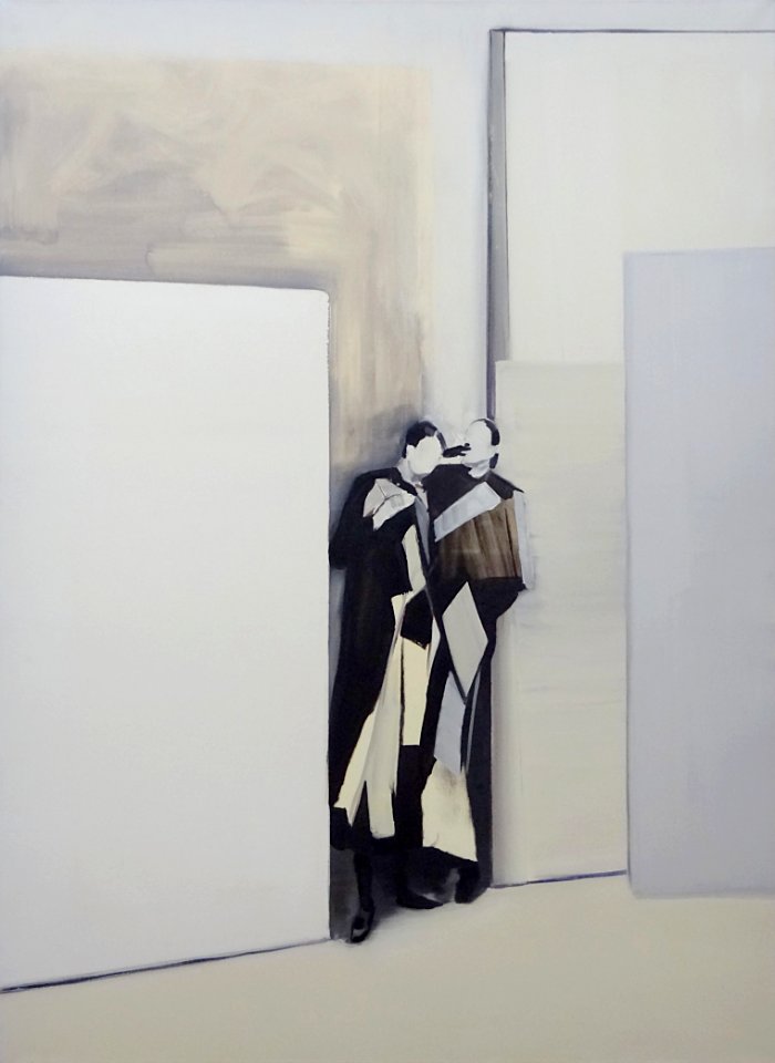 Sans titre (A côté d'une toile vierge), Paulina Olowska, 2…