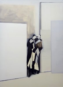 Sans titre (A côté d'une toile vierge), Paulina Olowska, 2…