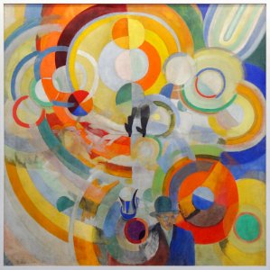 "Manège de cochons", Robert Delaunay, 1922. Centre Pompido…