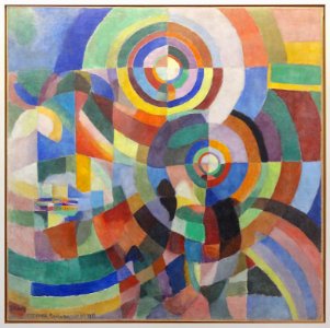 "Prismes électriques", Sonia Delaunay, 1914. Centre Pompid…