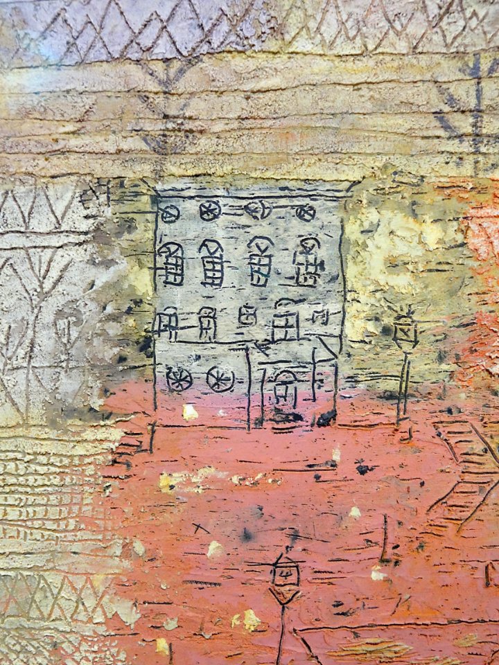 "Villas florentines" (détail), Paul Klee, 1926. Centre Pom…